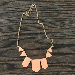 Peach Statement Necklace